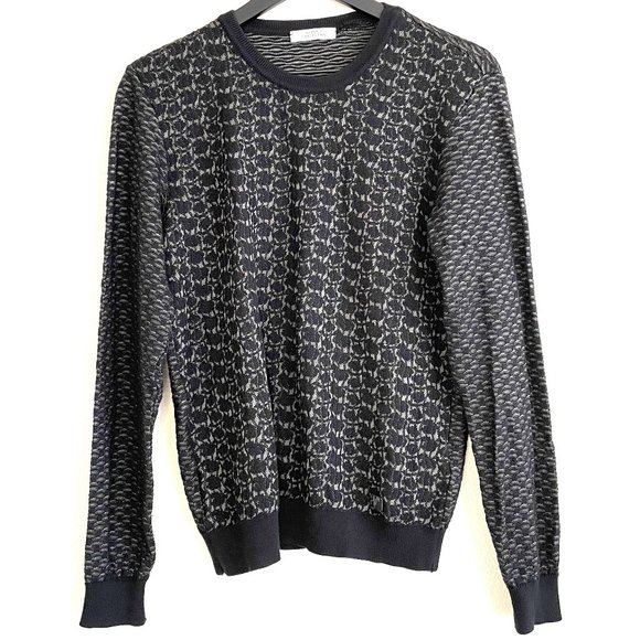 Versace Other - Gianni Versace Black and White pattern sweater (S)